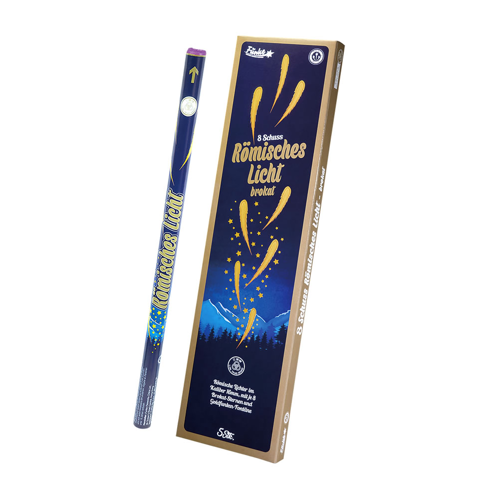 Römisches Licht 16mm 8 Schuss Brokat