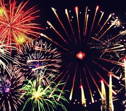 Feuerwerk-Symbolbild