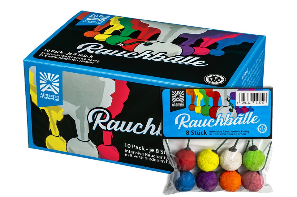 Rauchbälle - 8 Farben