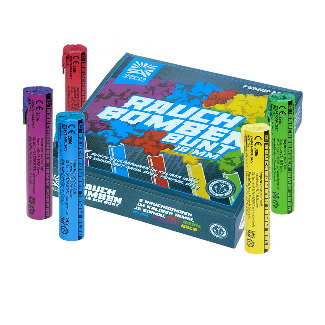 Rauchbomben 18mm 5er Set